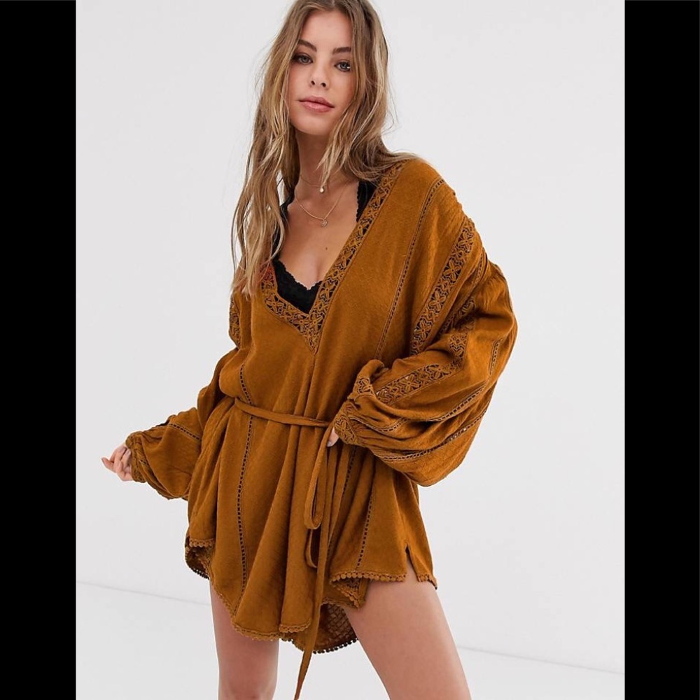 Free people I mean it romper sz M